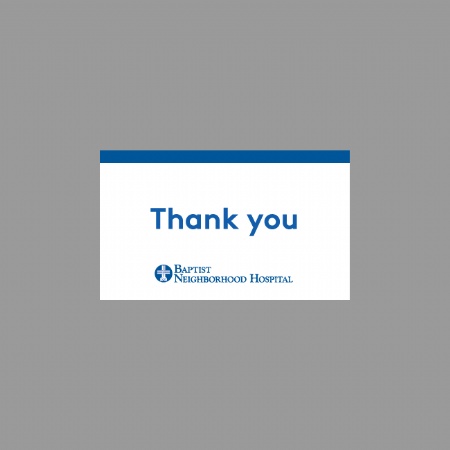 BNH Thank You Card