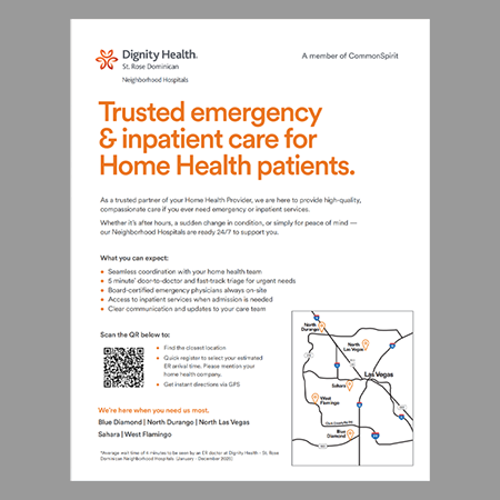 Dignity Home Health Flyer