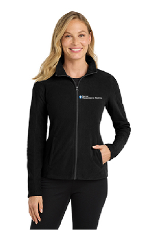 Port Authority Ladies Black Microfleece Jacket - BNH