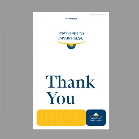 WellSpan Thank You ER Cards