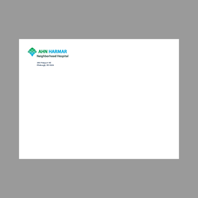 AHN Catalog Envelope #2