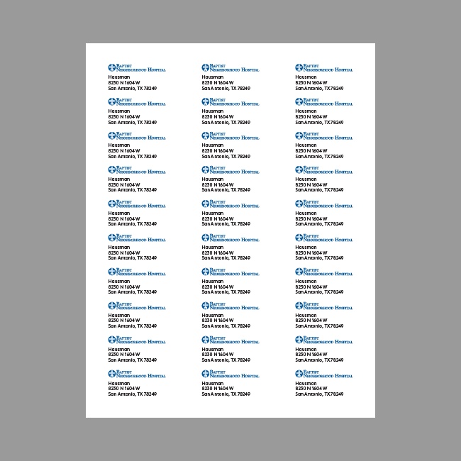 BNH Address Labels (Digital Download, see below) #2