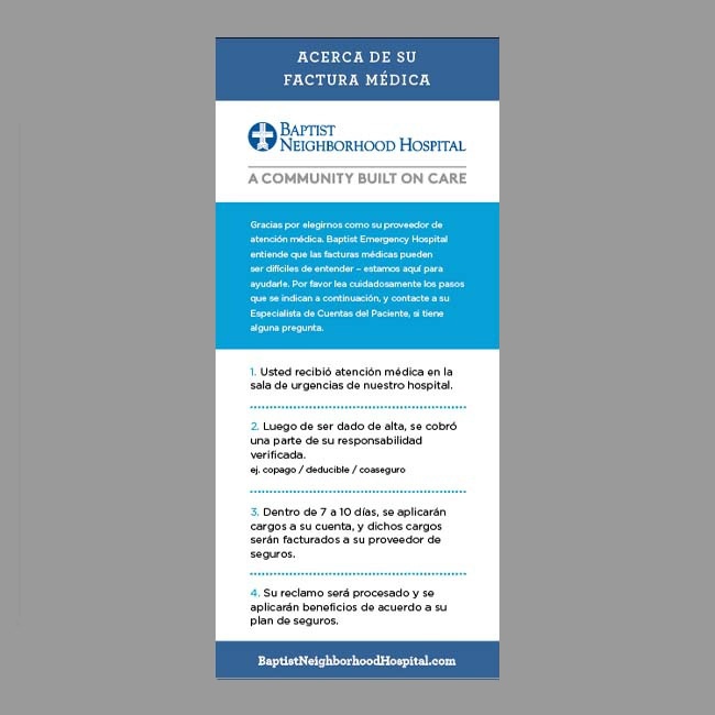 BNH Billing Process Card #3