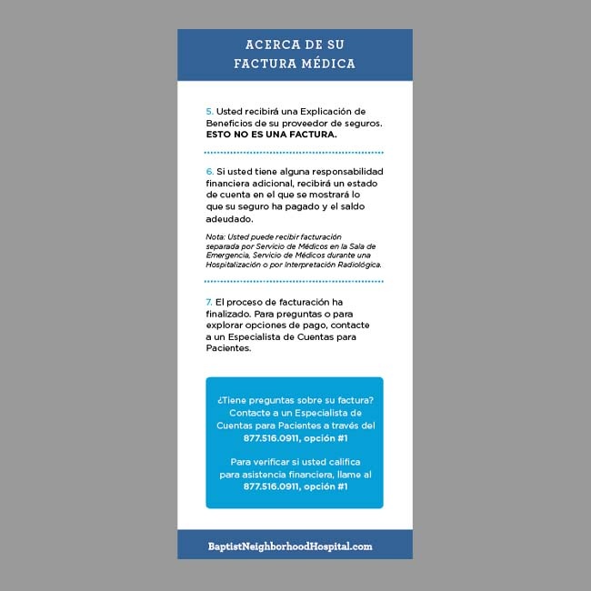 BNH Billing Process Card #4