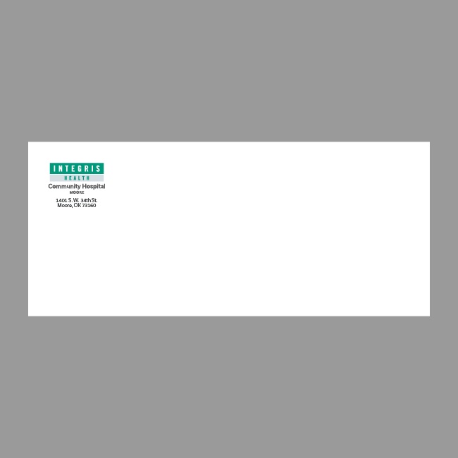 Integris Business Envelope #3