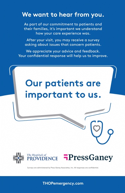 THOP Press Ganey Poster - English