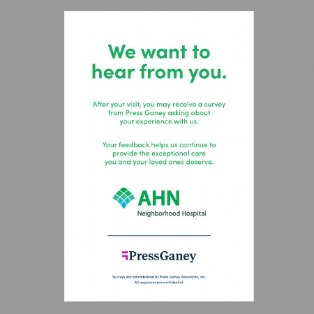 AHN Press Ganey Poster