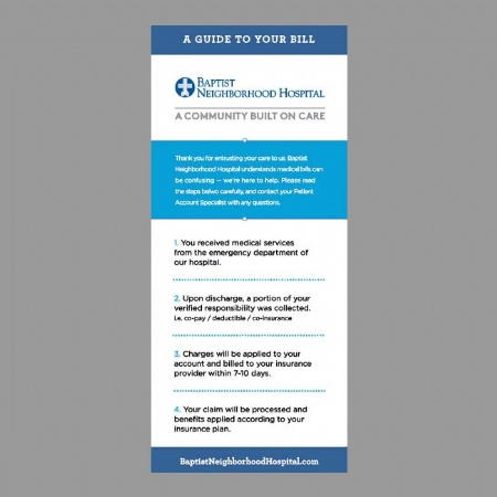 BNH Billing Process Card