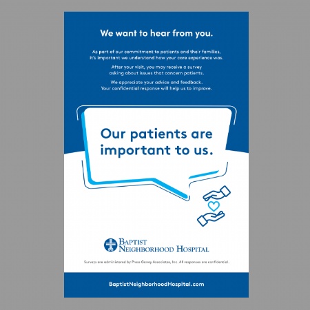 BNH Press Ganey Poster - Heart Hands