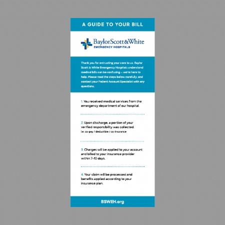 BSWEH Billing Process Card