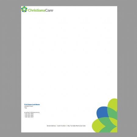 ChristianaCare Letterhead