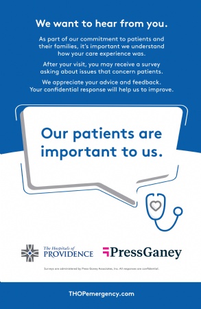 THOP Press Ganey Poster - English